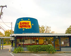 Lucky Burger, 1601 Richmond Ave. at Mandell St., Montrose, Houston
