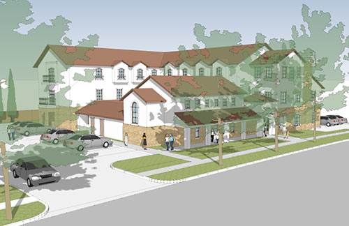 Proposed Woodlawn Foundation Sheridan Center for Women, Houston