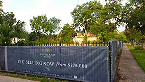 Future Site of Courtlandt Manor Townhomes, 411 Lovett Blvd., Avondale, Montrose, Houston