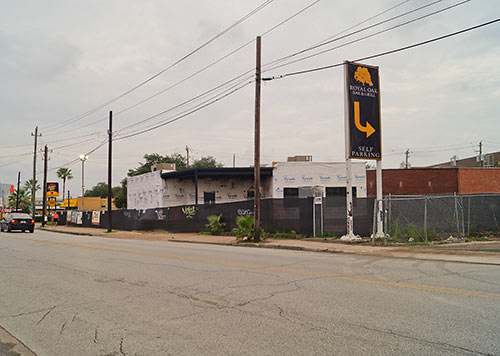 Construction of Doc's Bar & Grill, 1303 Westheimer Rd., Montrose, Houston