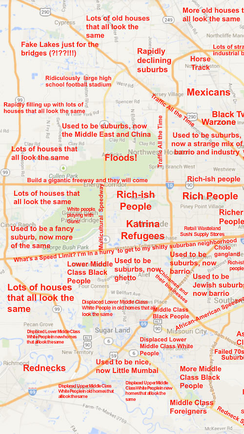 Judgmental Map of Houston