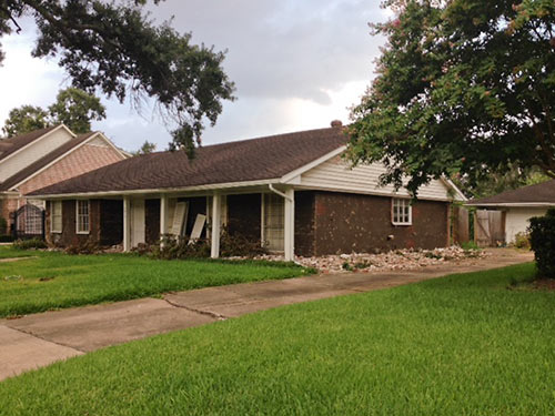Demolition of 6213 Olympia Dr., Briargrove, Houston