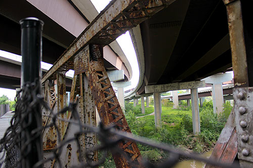 Bridges Over Buffalo Bayou at I-10, Houston