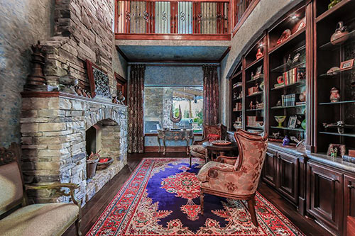 Library, 13918 Maple Cliff Ln., Rock Creek, Cypress, Texas