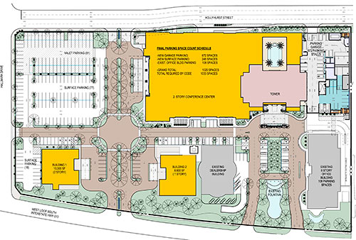 Proposed Development at 1600 West Loop, Galleria, Houston
