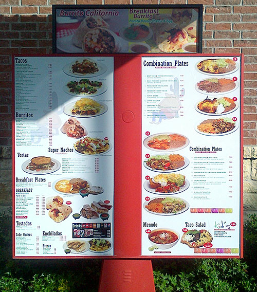 Los Robertos Taco Shop, 3200 S. Fry Rd., Katy, Texas