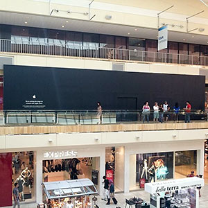 Apple Store Closed for Construction, Houston Galleria, Houston