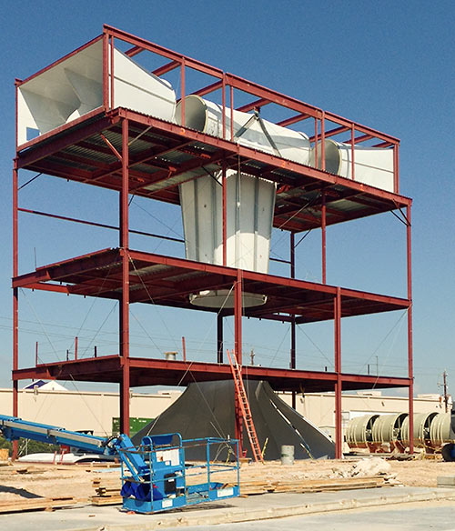 iFLY Indoor Skydiving Facility Under Construction, 9540 Katy Fwy., Spring Branch, Houston