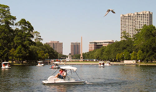 Photo of Hermann Park Pedal Boats by Fred Rogers