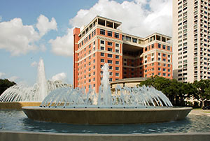 Mecom Fountain, Main St. at Montrose Blvd., Museum District, Houston