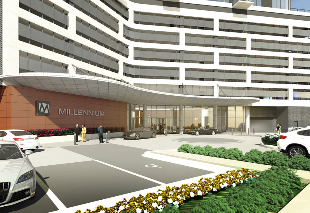 Proposed Millennium Tower Apartments, 1911 Holcombe Blvd., Texas Medical Center, Houston