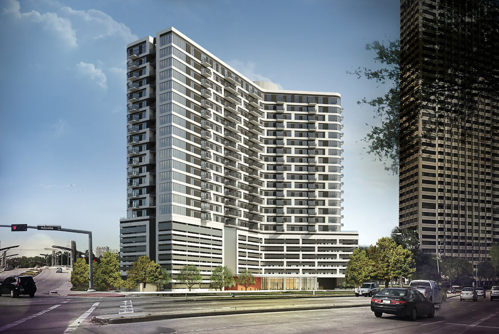 Proposed Millennium Tower Apartments, 1911 Holcombe Blvd., Texas Medical Center, Houston
