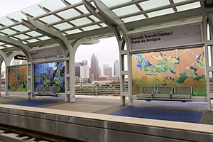 Burnett Station, North Line Extension, Houston