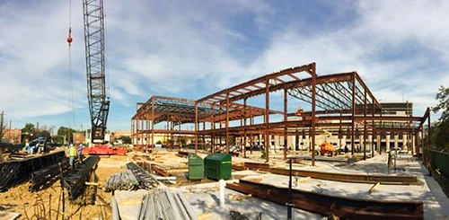 Construction of Midtown Arts and Theater Center Houston, 3400 Main St., Midtown, Houston
