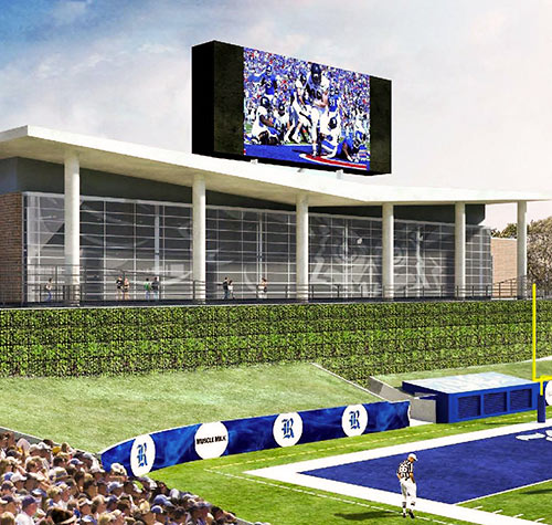 Proposed Brian Patterson Sports Performance Clinic, Rice Stadium, Rice University