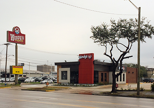 Reopened Wendy's Restaurant at 5003 Kirby Dr., Upper Kirby, Houston
