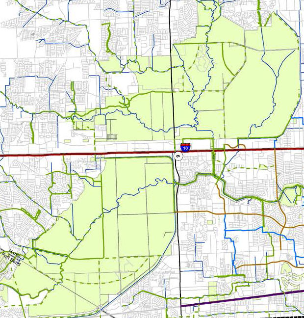 Proposed West Houston Mobility Plan Bike Plan
