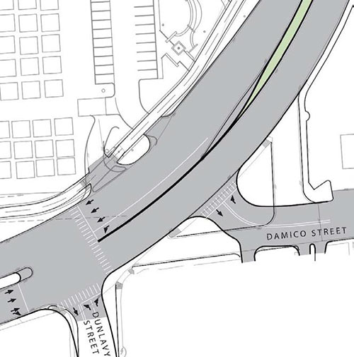 Proposed Improvements to Allen Pkwy., North Montrose, Houston