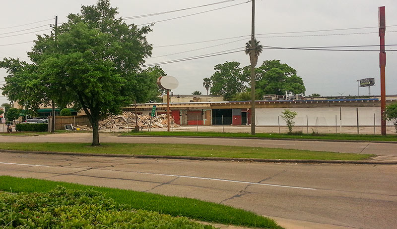 Demolition of Former Shopping Center, 9714 Buffalo Spdwy., Houston