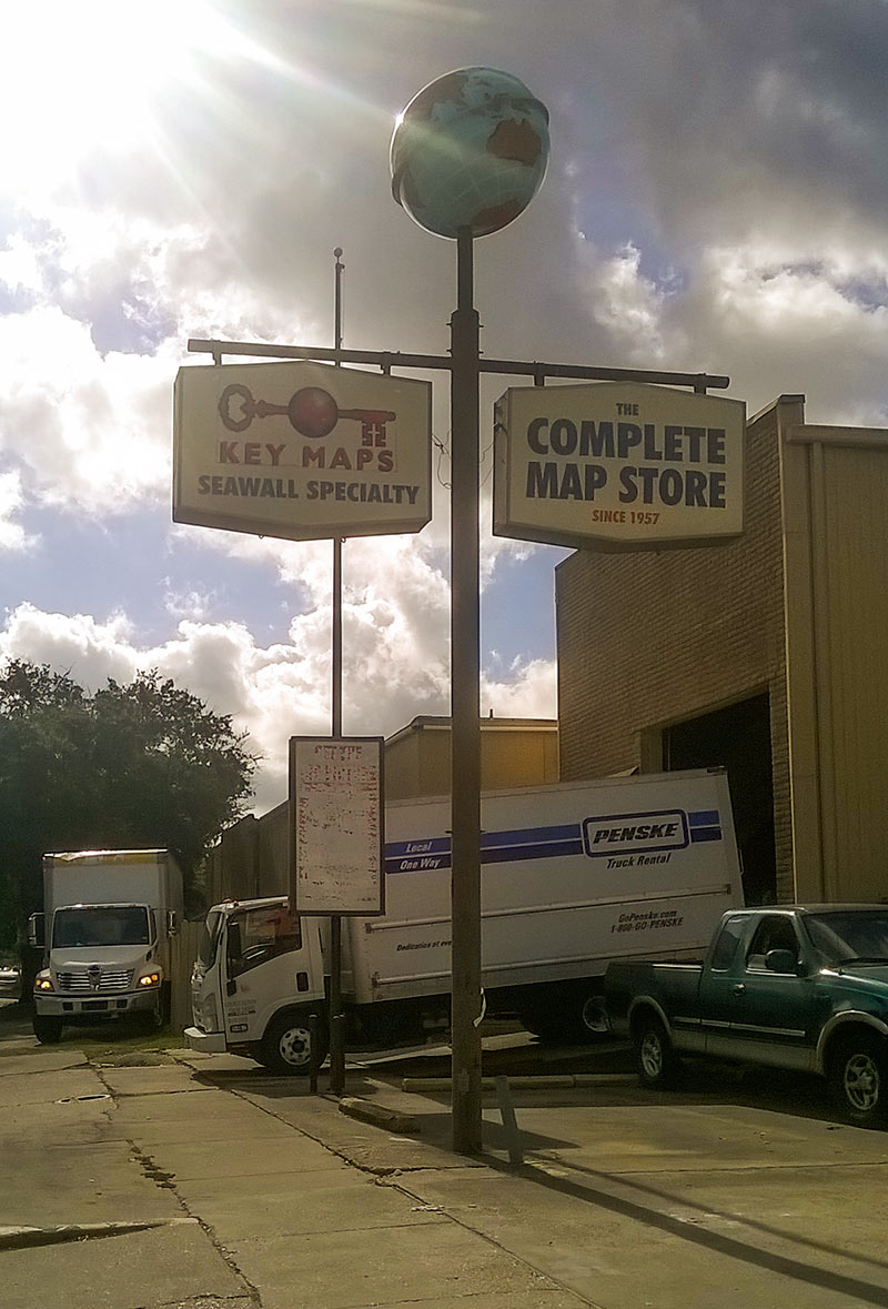 Key Maps Store, 1411 W. Alabama St., Montrose, Houston