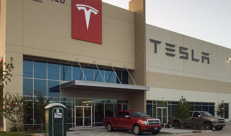 Tesla North Houston, DCT Airtex Business Center, 14820 North Fwy., Houston