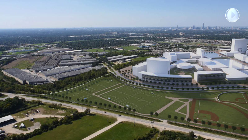 UT Houston Campus Site, Buffalo Lakes, Houston