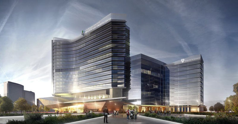 Proposed Baylor McNair Campus, 7200 Cambridge Dr., Texas Medical Center, Houston, 77030
