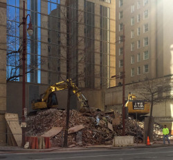 Demolition of 509 Louisiana St., Downtown, Houston, 77002
