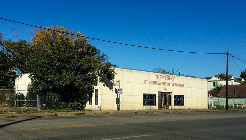 St. Theresa The Little Flower Thrift Shop, 5334 Washington Ave, Rice Military, Houston, 77007