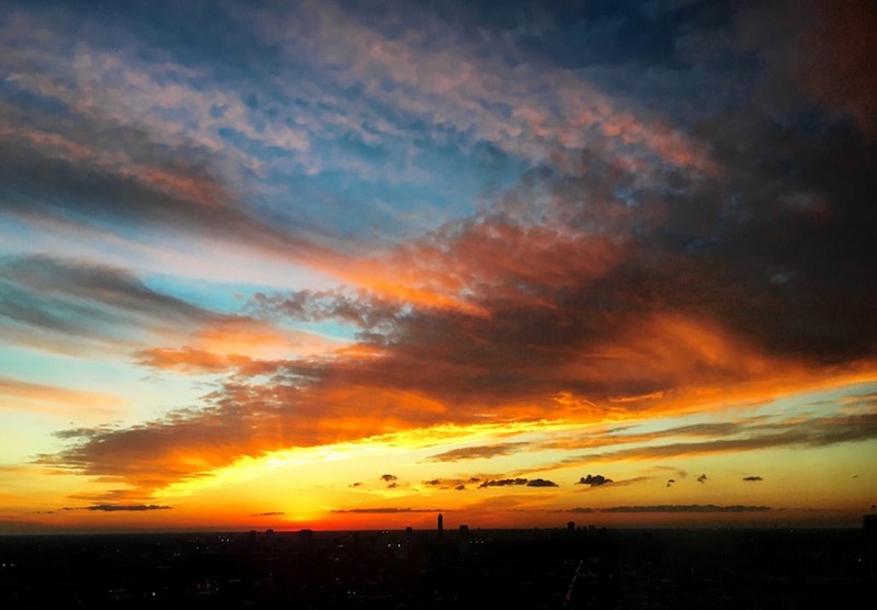 sunset-skyline