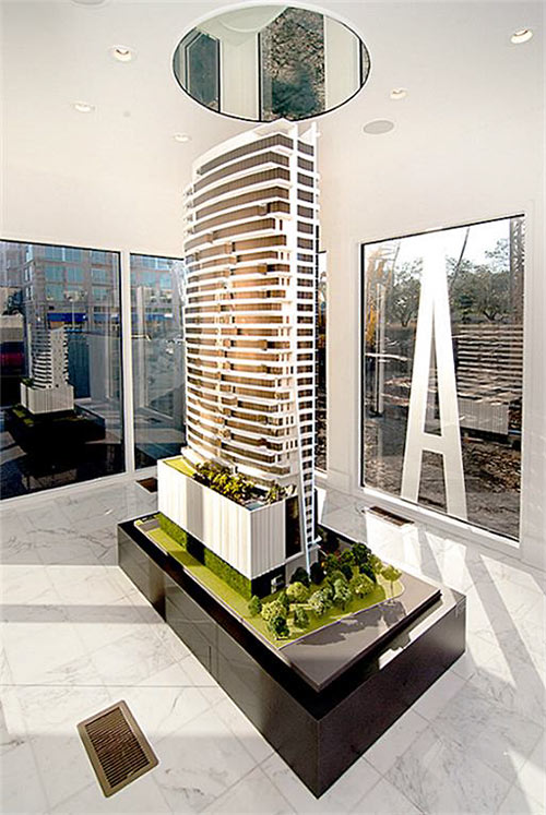 Model of Arabella Highrise, 4521 San Felipe Rd., Houston