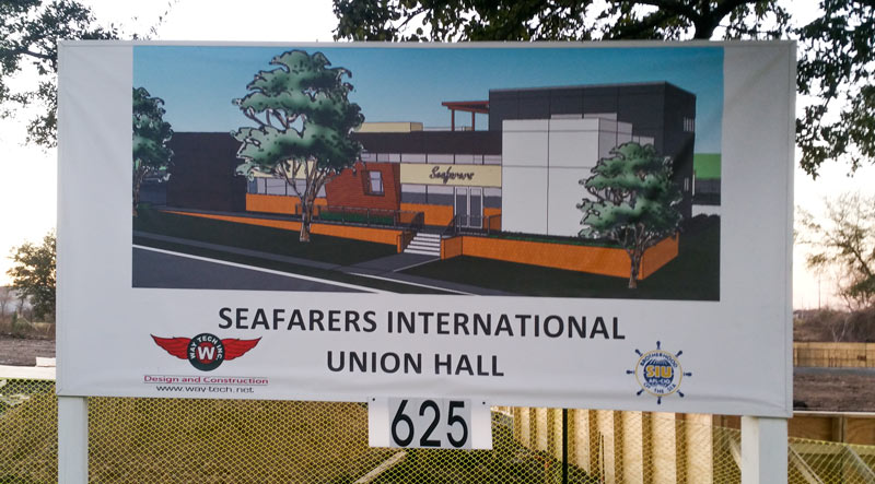 Future Seafarers International Union Hall, 501 N. York St., Second Ward, Houston, 77003