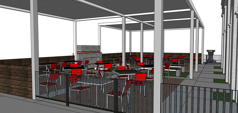 Rendering of planned Cane Rosso in Montrose