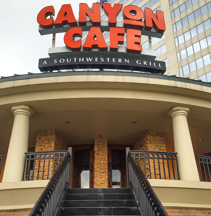Canyon Cafe, 5000 Westheimer, Galleria, Houston, 77056