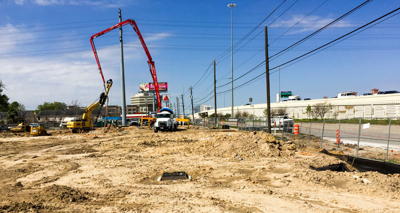 Carvana Vending Machine construction site, 10939 Katy Fwy., Memorial, Houston, 77079