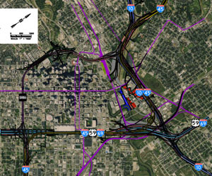 Purple City Freeway Plan Map capture