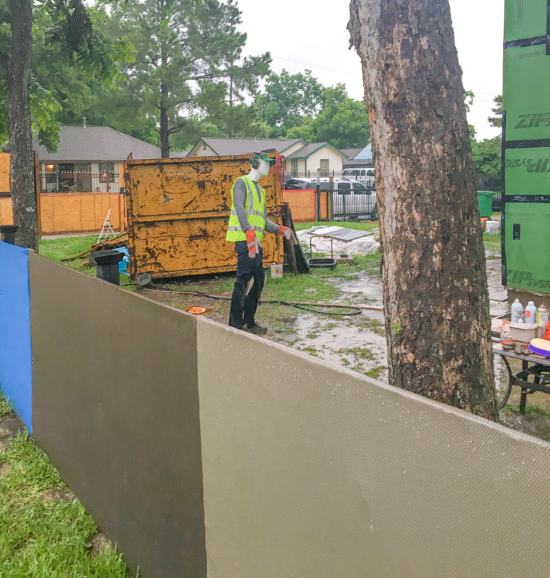 Fake Construction Workers, McHenry at Carothers streets, Golfcrest, Houston, 77087