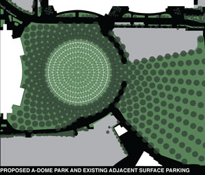 Proposed Astrodome modifications (A-Dome Park)