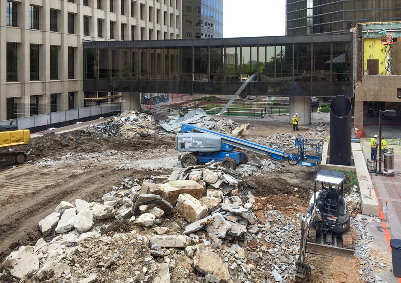 Allen Center Skybridge Remodeling, 500 Dallas St., Downtown, Houston, 77002