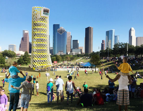 Proposed Observation Tower In Buffalo Bayou Park
