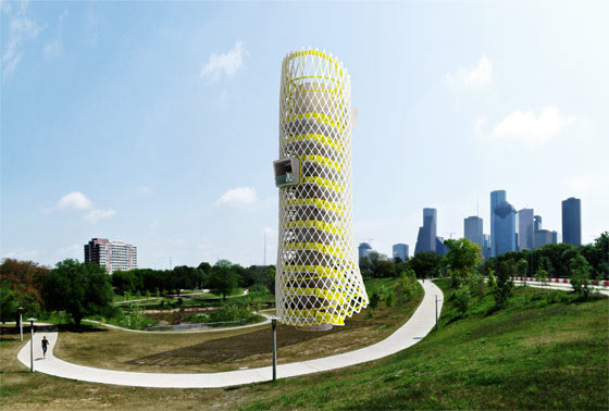 Proposed Observation Tower In Buffalo Bayou Park