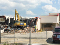 Demolition of Fiesta at 2300 N. Shepherd Dr., Houston Heights, Houston, 77008