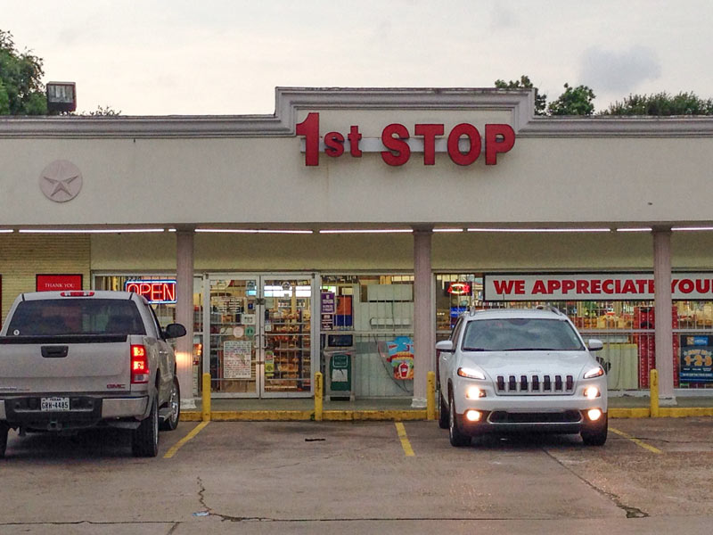 1st Stop Food Mart, 9230 Buffalo Spdwy., Linkwood, Houston, TX 77025