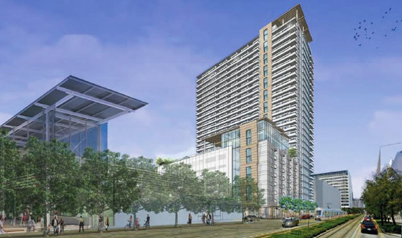 Proposed Highrise at 3300 Main St.