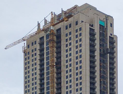 Market Square Tower construction, 777 Preston St., Downtown, Houston, 77002