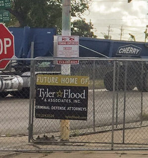 Tyler Flood site, 2019 Washington Ave., Old Sixth Ward, Houston