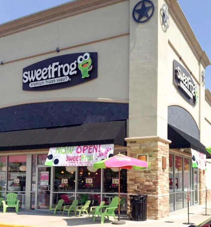 sweetFrog Frozen Yogurt, The Shops at Oak Forest, 1214 W. 43rd St., Oak Forest, Houston
