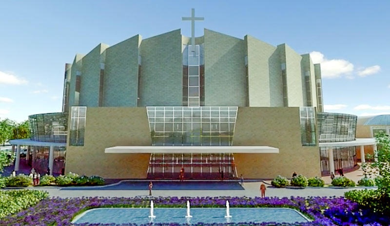 New Sanctuary proposed at 3919 Scott St. for Wheeler Avenue Baptist Church, Third Ward, Houston, 77004
