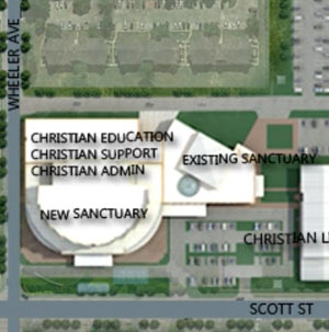 Wheeler Avenue Baptist Church Master Plan excerpt