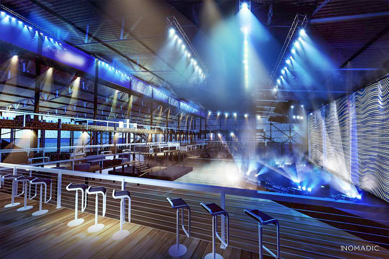 Rendering of Club Nomadic at 2121 Edwards St., First Ward, Houston, 77007